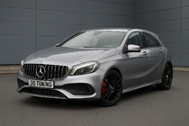 Mercedes A-class W176 2012–2018 Priekšējais radiatora režģis GT Panamericana (2012-2015) foto 1