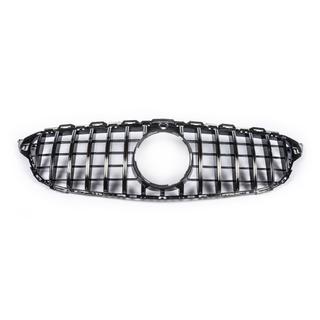 Priekšējais režģis Panamericana GT (Avantgarde/AMG-Line/C43 AMG) Mercedes C-сlass W205 2014–2021 foto 3