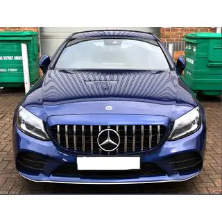 Priekšējais režģis Panamericana GT (Avantgarde/AMG-Line/C43 AMG) foto 2