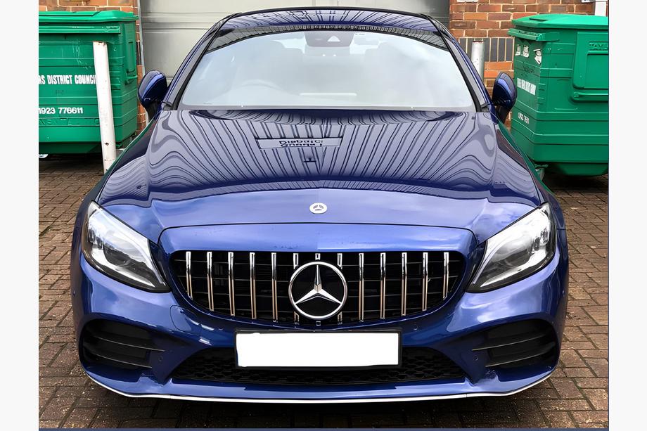 Mercedes C-class W205 2014–2021 Priekšējais režģis Panamericana GT (Avantgarde/AMG-Line/C43 AMG) Foto 2