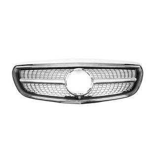 Priekšējais radiatora režģis Diamond (Classic un Exclusive, 2016-2019) Mercedes E-klase W213 2016–2023 foto 1