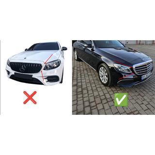 Priekšējais radiatora režģis Diamond (Classic un Exclusive, 2016-2019) Mercedes E-klase W213 2016–2023 foto 4