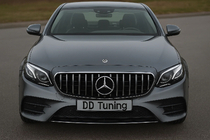Mercedes E-klase W213 2016–2023 Priekšējais radiatora režģis GT Panamericana (Avantgarde/AMG-Line/E43 AMG/E53 AMG 2016-2019) foto 1