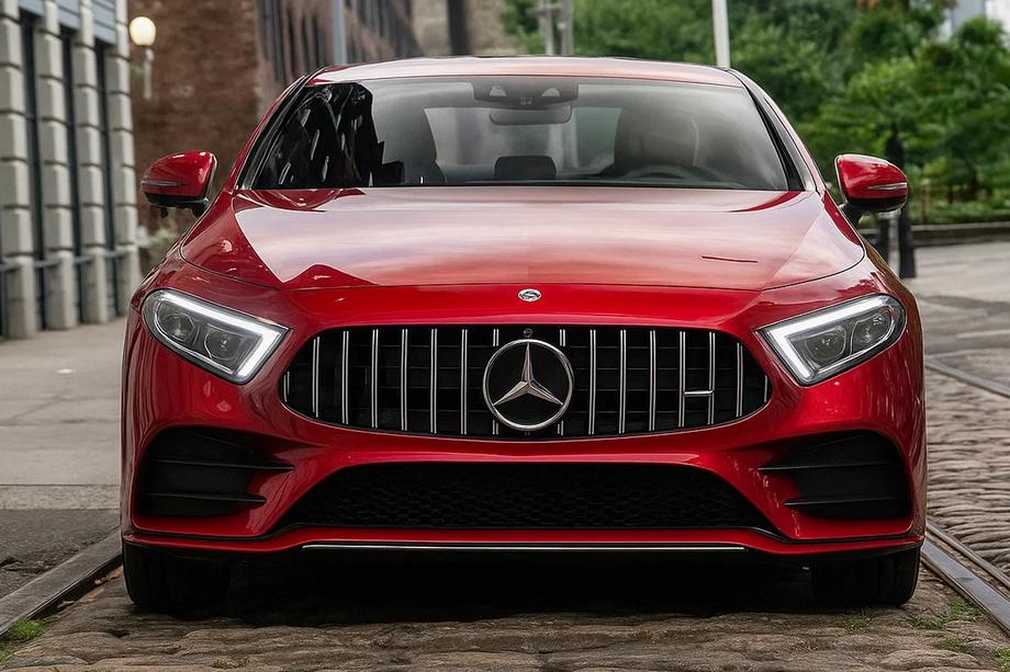 Mercedes CLS C257 2018– Priekšējā radiatora reste (GT Panamericana) Image