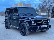Mercedes G class W463 1990–2018 Priekšējais bamperis AMG G63/G65 (komplektā) G65 (melns siets) foto 2