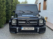 Mercedes G class W463 1990–2018 Priekšējais bamperis AMG G63/G65 (komplektā) G65 (melns siets) foto 5