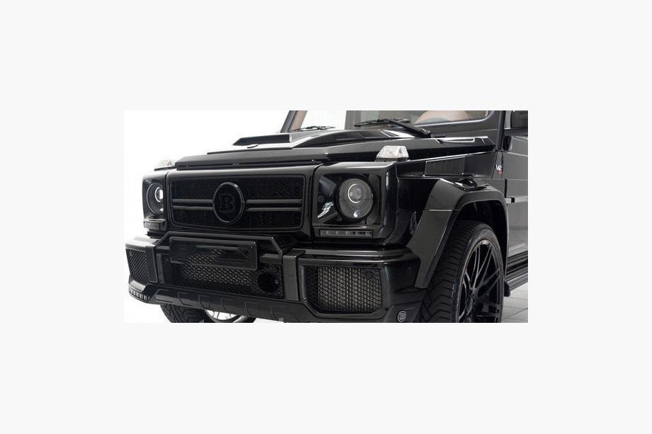 Mercedes G class W463 1990–2018 Priekšējo lukturu uzlikas ar LED (6 diodēm, komplekts) Foto 5