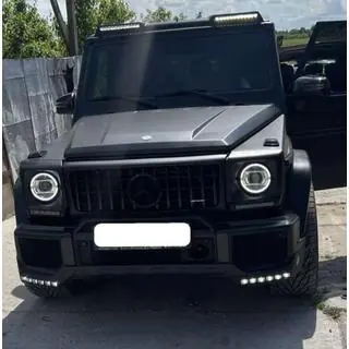 Priekšējā bampera lūpa BRBS ar LED foto 2