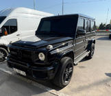 Mercedes G class W463 1990–2018 Priekšējā bampera lūpas spoileris (matēti melns, G65) foto 3