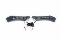 Mercedes G class W463 1990–2018 LED ieliktņi AMG bamperī (2 gab.) foto 2