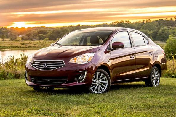 Budžeta sedans Mitsubishi Mirage