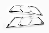 Skoda Octavia II A5 2006–2010 Hromētas lukturu uzlikas (2 gab., plastmasa) foto 2