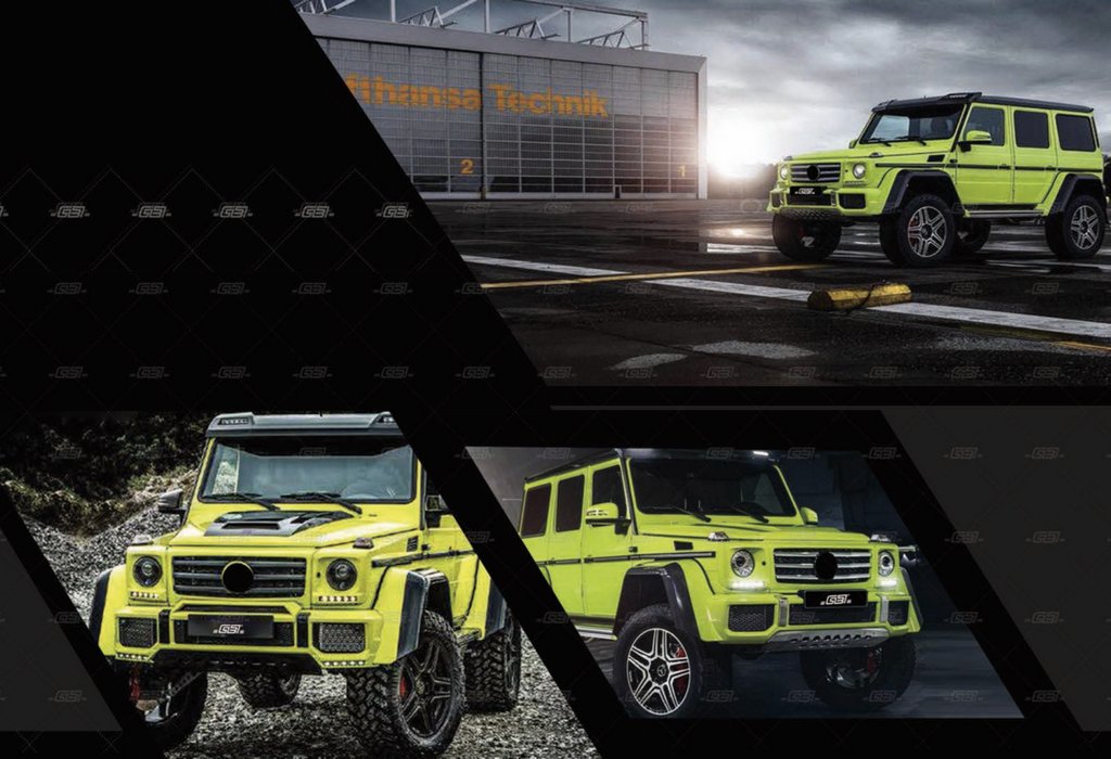 Tūninga un aksesuāru klāsts Mercedes G W463