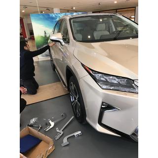 Sānu pakāpieni BlackLine (2 gab.) Lexus RX 2016–2022 foto 4
