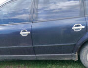 Volkswagen Passat B5 1997–2005 Durvju rokturu ieliktņi (4 gab., nerūsējošais tērauds) foto 4