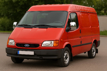Ford Transit 1991–2000 Spoguļu uzlikas (2 gab., nerūsējošais tērauds) foto 1