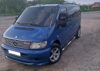 Mercedes Vito W638 1996–2003 Priekšējā bufera apakšējā lūpa Brabos Style (krāsošanai) foto 2