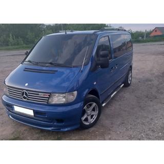 Priekšējā bufera apakšējā lūpa Brabos Style (krāsošanai) Mercedes Vito W638 1996–2003 foto 2