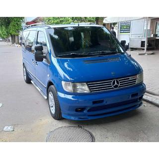 Priekšējā bufera apakšējā lūpa Brabos Style (krāsošanai) Mercedes Vito W638 1996–2003 foto 1