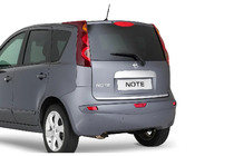 Nissan Note 2004–2012 Bagāžnieka malas uzlika (nerūsējošā tērauda) foto 3