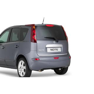 Bagāžnieka malas uzlika (nerūsējošā tērauda) Nissan Note 2004–2012 foto 3