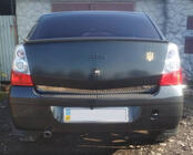 Dacia Logan I 2005–2008 Bagāžnieka vāka apakšējās malas uzlika (nerūsējošais tērauds) foto 5