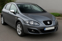Seat Leon 2005–2012 Spoguļu uzlikas (2005-2010, 2 gab., nerūsējošais tērauds) foto 1