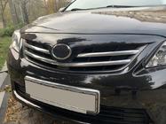 Toyota Corolla 2007–2013 Radiatora režģa uzlikas (2010-2013, 3 gab., nerūsējošais tērauds) foto 5