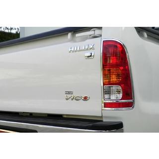 Aizmugurējo stop lukturu uzlikas 2004-2008 (2 gab., plastmasa) Toyota Hilux 2006–2015 foto 1