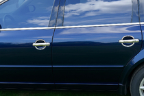 Volkswagen Golf 5 2003–2009 Durvju rokturu ieliktņi (4 gab., nerūsējošais tērauds) foto 1