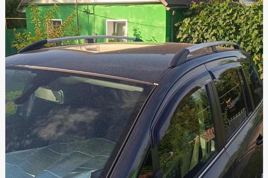 Opel Zafira B 2005–2011 Alumīnija jumta reliņi (Caravan, hroms) Image