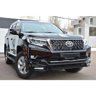 Priekšējā un aizmugurējā bampera uzlikas TRD (2017-) Toyota Land Cruiser Prado 150 2009–2023 foto 1
