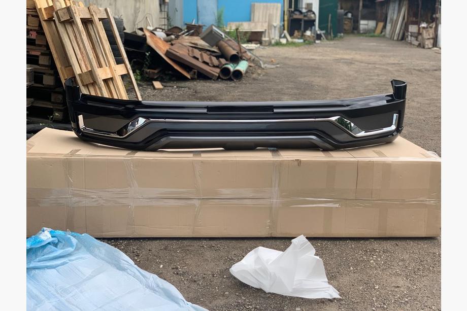Toyota Land Cruiser 200 2007–2021 Virsbūves bodykit komplekts 2016↗ (Modelista V3) Melna krāsa Foto 8