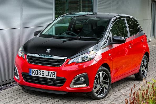 Kompakta pilsētas hečbeks Peugeot 108
