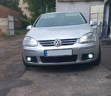 Volkswagen Golf 5 2003–2009 Miglas lukturi ar ieliktņiem (HB, ar LED spuldzi) foto 3