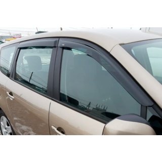 Logu vēja deflektori (4 gab., HIC) Renault Scenic/Grand 2009–2016 foto 1