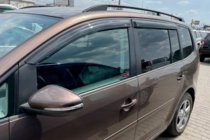 Volkswagen Touran 2010–2015 Logu vēja deflektori (4 gab., HIC) foto 3