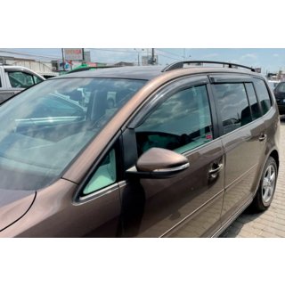 Logu vēja deflektori (4 gab., HIC) Volkswagen Touran 2010–2015 foto 2