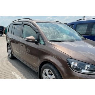 Logu vēja deflektori (4 gab., HIC) Volkswagen Touran 2010–2015 foto 1