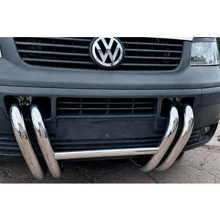 Kengurjatņiks ST006-03 "Nostrils" (nerūsējošais tērauds) Volkswagen T5 Transporter 2003–2010 foto 4