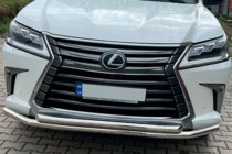 Lexus LX570/450d 2008–2022 Priekšējais aizsargstienis ST014 (2015+, nerūsējošais tērauds) foto 4