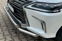 Lexus LX570/450d 2008–2022 Priekšējais aizsargstienis ST014 (2015+, nerūsējošais tērauds) foto 3