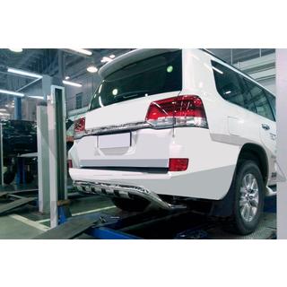 Aizmugurējais aizsargstienis Gronder (nerūsējošais tērauds) Lexus LX570/450d 2008–2022 foto 1