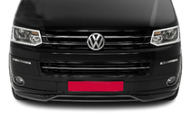 Volkswagen T5 2010–2015 Priekšējo lukturu uzlikas (2 gab., nerūsējošais tērauds) foto 3
