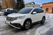 Honda CRV 2012–2016 Priekšējais aizsargstienis ST007 (nerūsējošais tērauds) foto 2