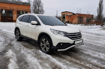 Honda CRV 2012–2016 Priekšējais aizsargstienis ST007 (nerūsējošais tērauds) foto 3