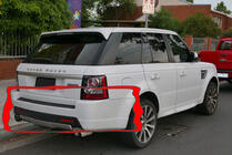Range Rover Sport 2005–2013 Aizmugurējais bamperis (Autobiography) foto 4