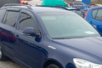 Skoda Octavia II A5 2006–2010 Logu vēja deflektori SW (4 gab., HIC) foto 3