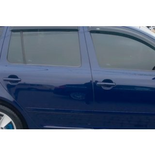 Logu vēja deflektori SW (4 gab., HIC) Skoda Octavia II A5 2006–2010 foto 4