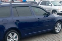 Skoda Octavia II A5 2010–2013 Logu vēja deflektori SW (4 gab., HIC) foto 1